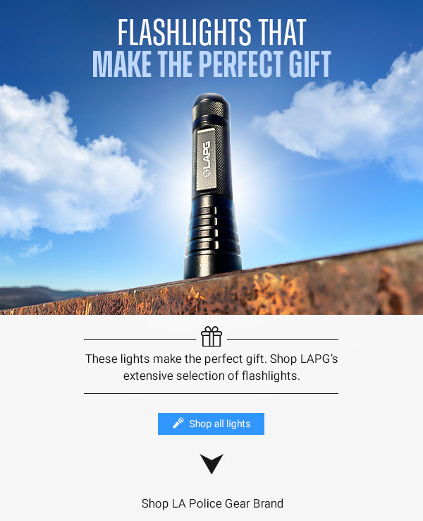 These flashlights are perfect as gifts 🔦 LA Police Gear